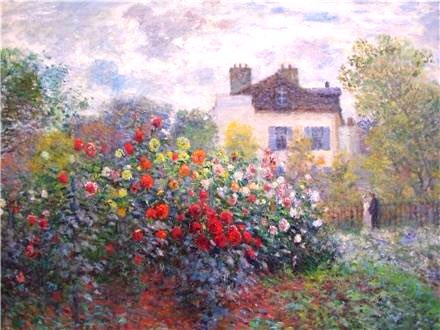 #DonneInArte 
#LadreDiPrimavera 
I colori, le luci e le ninfee di 
Claude Monet