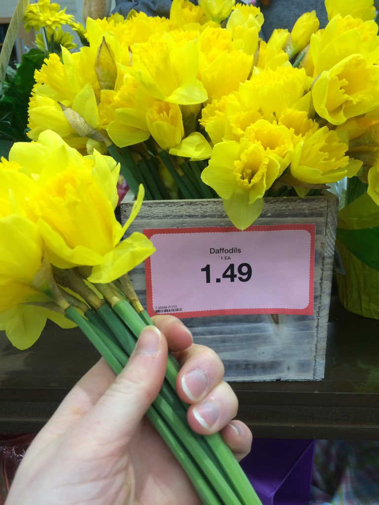 HyVee1260's tweet photo. Happy first day of spring from your 23rd Street HyVee floral shop! https://t.co/FXsCvetTFP