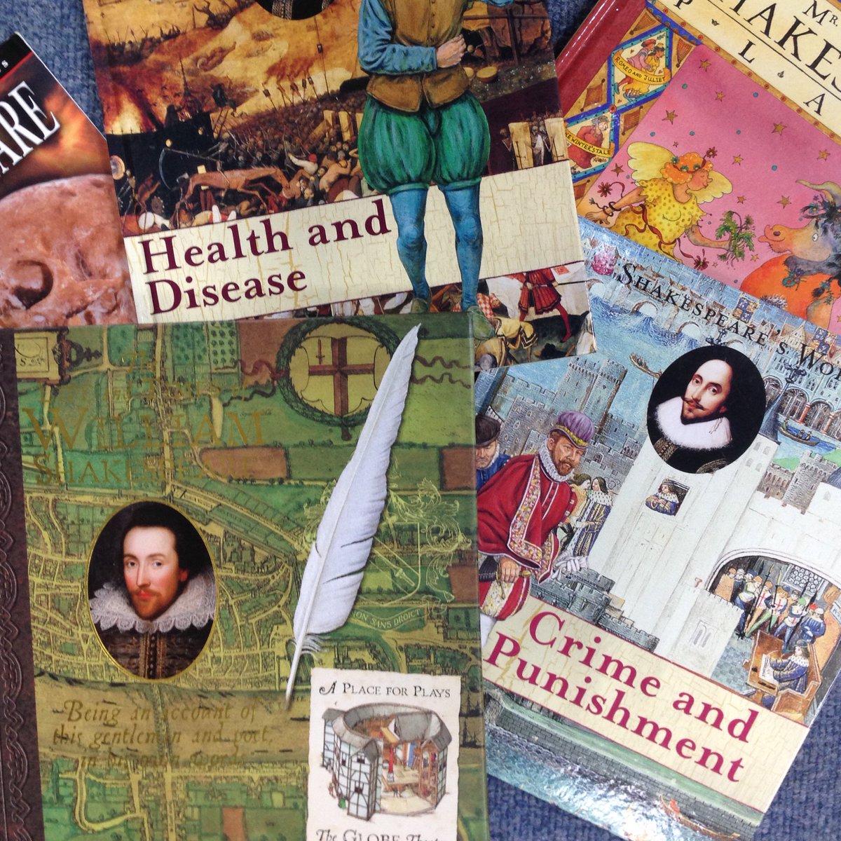 MarjonLibrary's tweet image. It&apos;s #ShakespeareWeek - Primary Education students, need resources? Try the Teaching Practice section for these titles &amp;amp; more #marjonlibrary