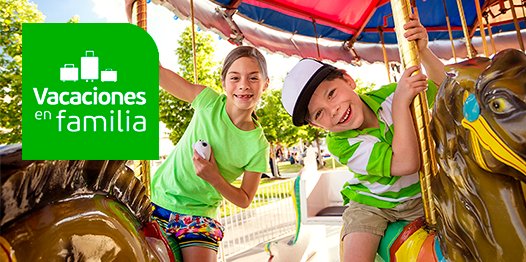 ¡Las vacaciones en familia llegaron! bit.ly/VacacionesFami…