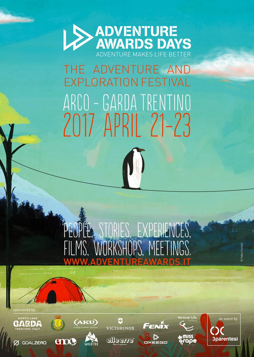 Il programma degli Adventure Awards Days 2017 è online adventureawards.it/calendario/ Share your passion. il @GardaTrentino vi aspetta