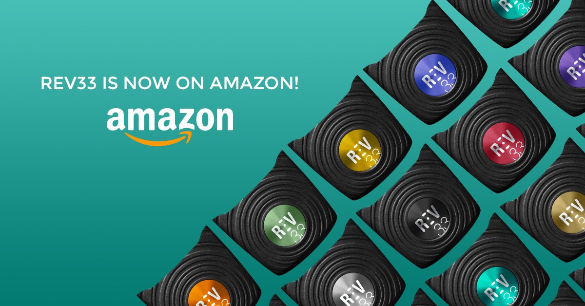 REV33TrueSound's tweet photo. Did you hear? REV33 is now available on Amazon! Head on over and enjoy FREE shipping today! https://t.co/A0rOyxb4pR https://t.co/TZIzJPSIUp
