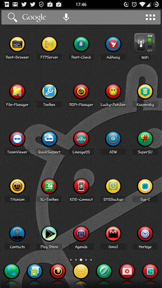 OunafFanou's tweet image. @LineageOS_  @ADWLauncher2 THANK YOU 
 😍😋
#Lineageos14.1
#ADWLauncherOne 
#Gems 
#Nougat7.1.1 
#GalaxyS4