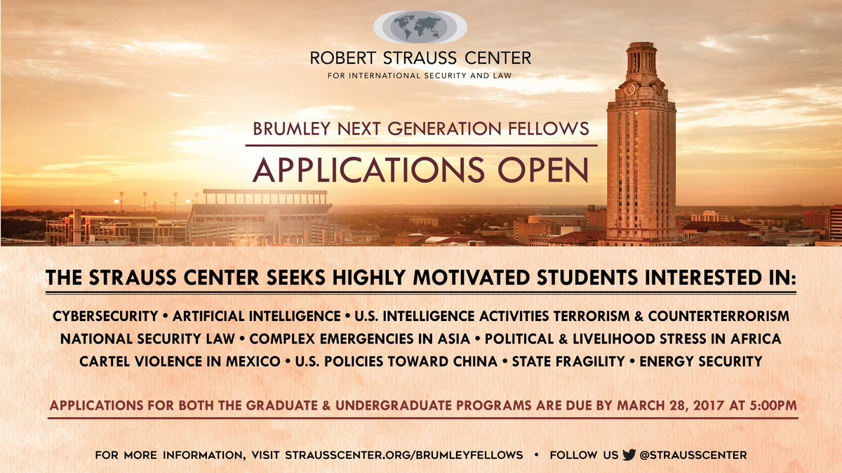 Strauss Center tweet media