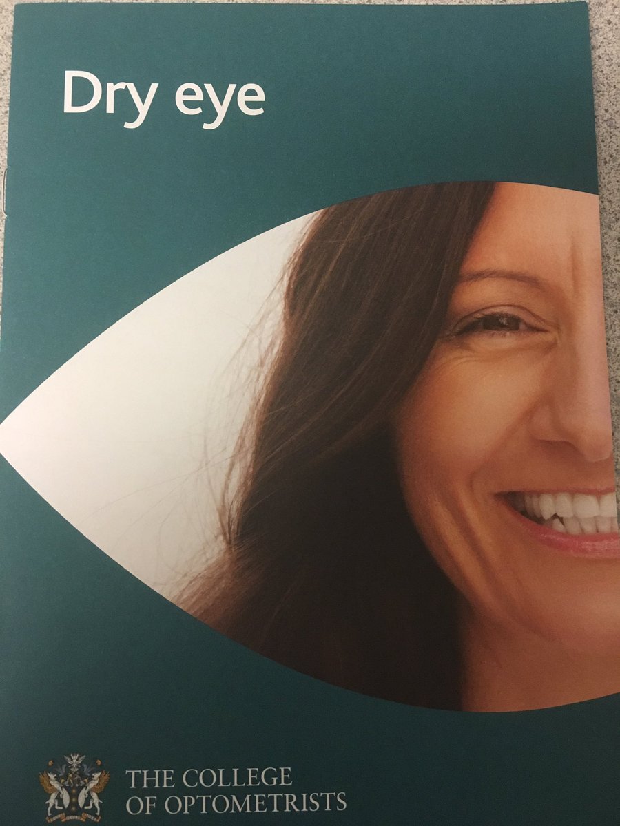 Hi there <a href="/ThisisDavina/">Davina McCall</a>. I'm an optician, and you so look like you are on the front of this Dry Eye Booklet made by the <a href="/CollegeOptomUK/">College of Optometrists</a>