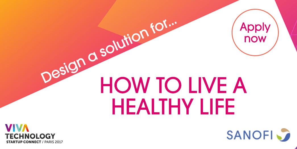Challenge: Use #tech with Sanofi and <a href="/VivaTech/">Viva Technology</a> to help people manage their health and live healthier lives bit.ly/2nWDU1D #VivaTech