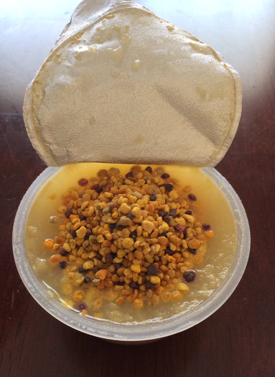 Breakfast of Champions 🐝!  Did you know that bee pollen m.facebook.com/thepinkbakeryi…