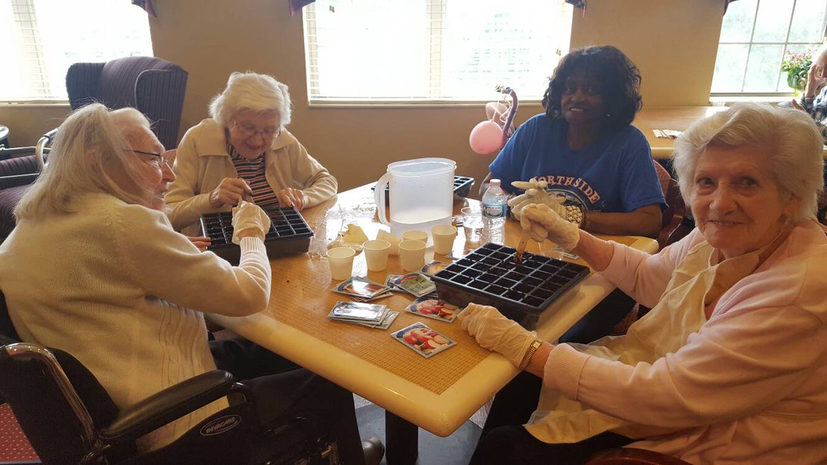 SpringMillHC's tweet photo. Happy first day of Spring from Spring Mill! We were very busy planting  flowers this morning! https://t.co/EtvG8GSVcp