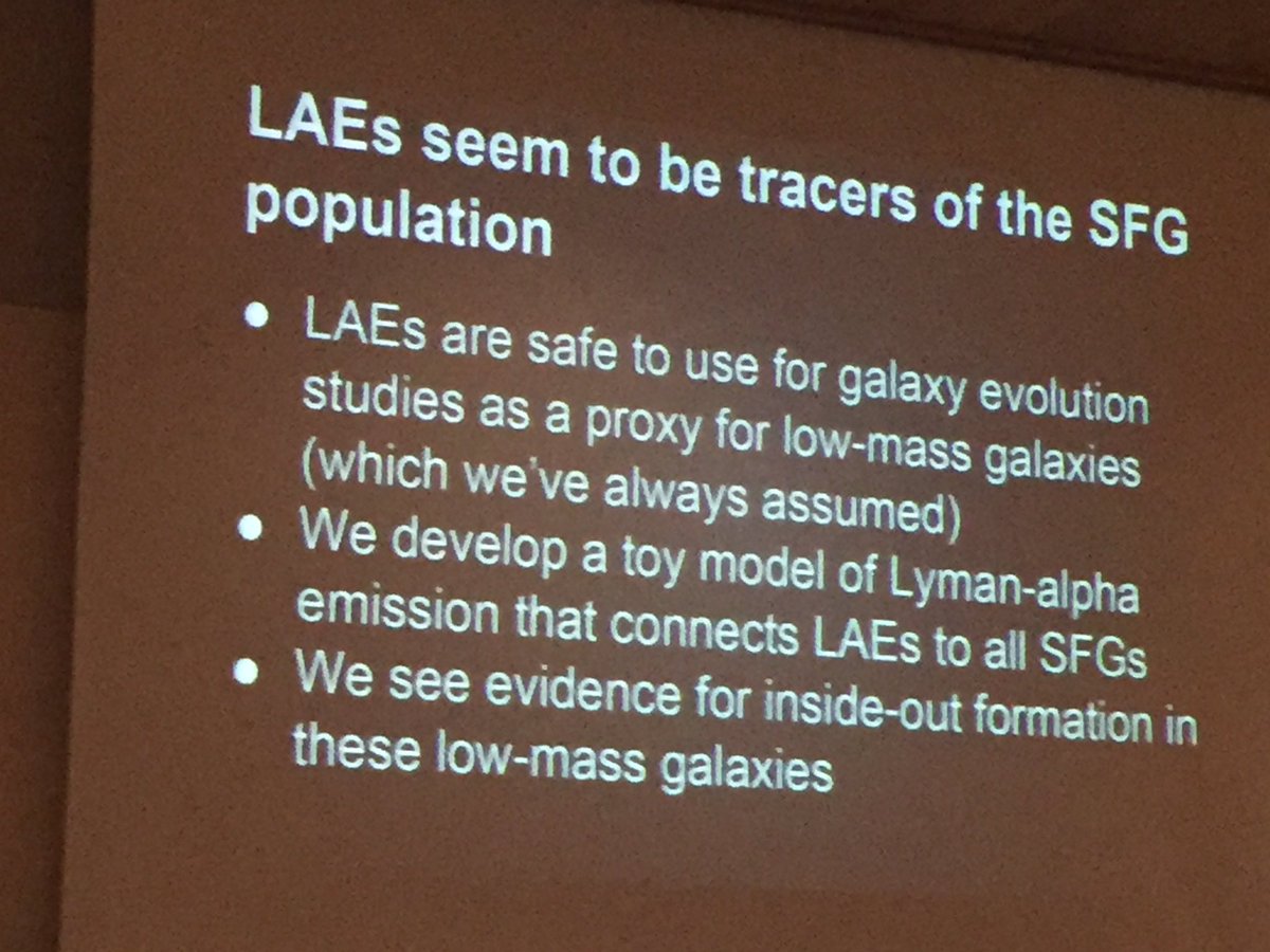 . <a href="/astrophysicalex/">Alex Hagen</a> summary slide: physical properties of z~2 LAEs.  #snowclaw2017