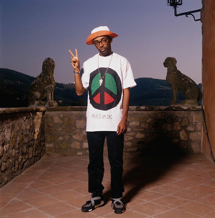 Happy Birthday to Spike Lee, here\s one from Terry O\Neill in Tuscany, 1993. 