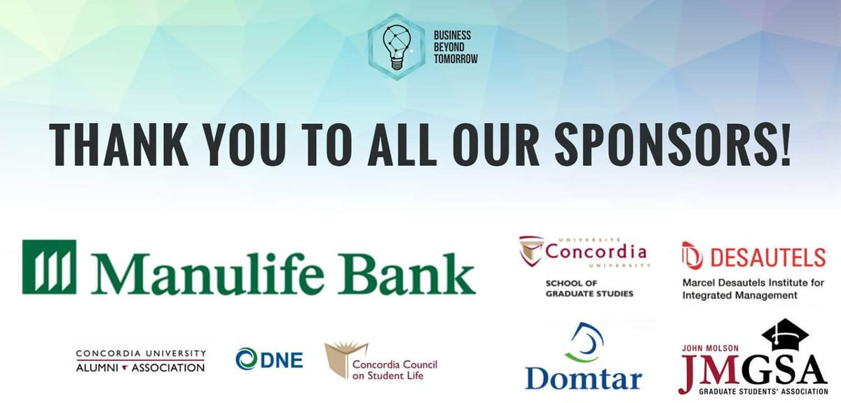 Thanks to everyone wbo made #BBT a success! A huge thanks to our sponsors for making this happen☺ Stay tuned for pictures from the event!