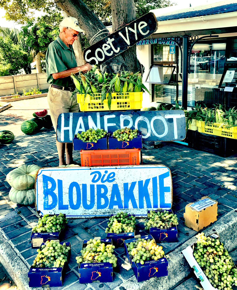 Soet vye, lekkernye, goeie tye!!
Dis die <a href="/diebloubakkie/">Bloubakkie</a> <a href="/WhaleCoast96FM/">Whale Coast 96FM</a>