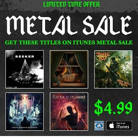 Our album #Loss is on sale for $4.99 at iTunes right now! Go pick up a copy.