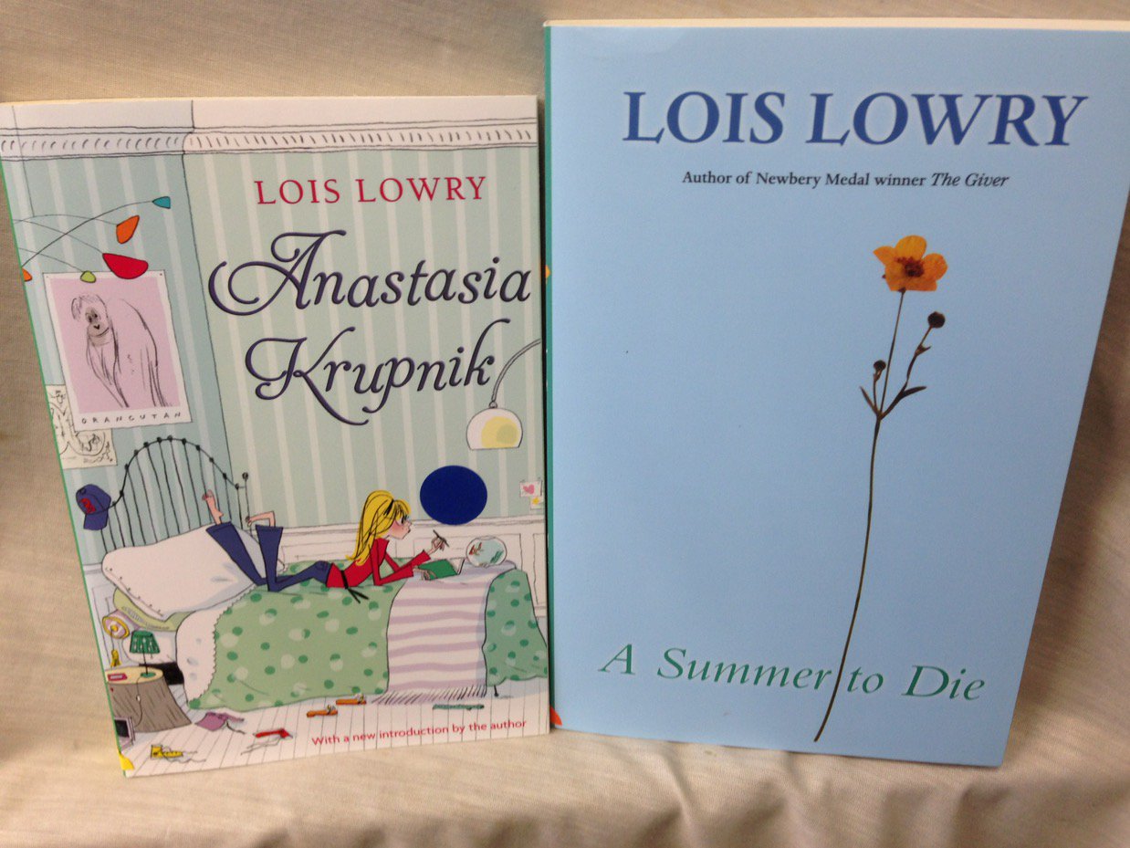 Happy Birthday Lois Lowry! Thank you for providing many happy hours of reading! 