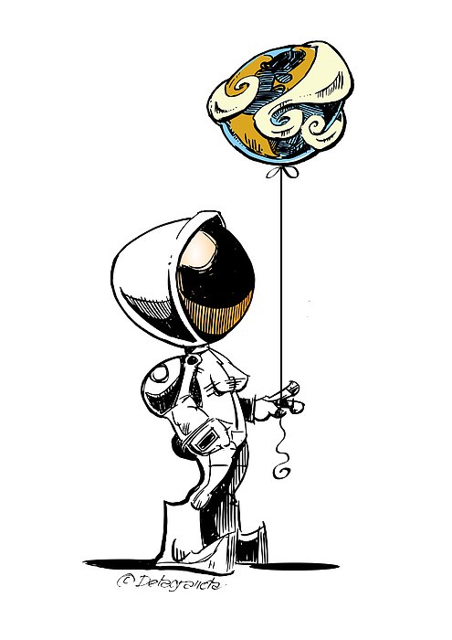 inkomodocomic's tweet photo. New artwork for sale! - "Balloon" - https://t.co/d2LVpEhcLB @fineartamerica https://t.co/QKDHWyyrMQ