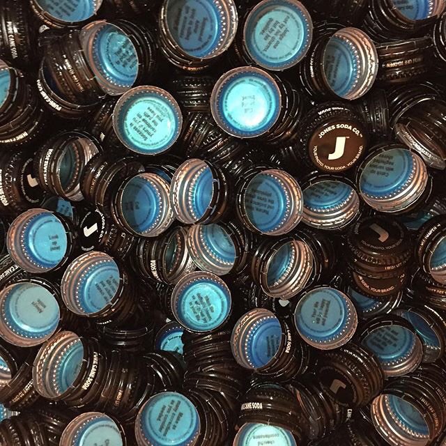 jonessodaco's tweet photo. Make sure to stock up all your Jones caps for our new merch and gear. Brand new 2017 #Caps4Gear is almost here! #JonesSoda #saveyourcaps https://t.co/DUMt5zjHaC
