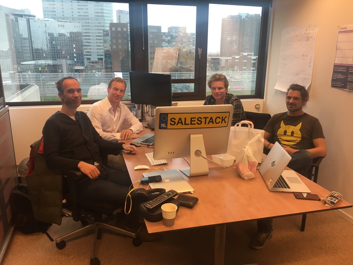 Salestack_io's tweet photo. Another day at the office! https://t.co/khBJQFNkDG