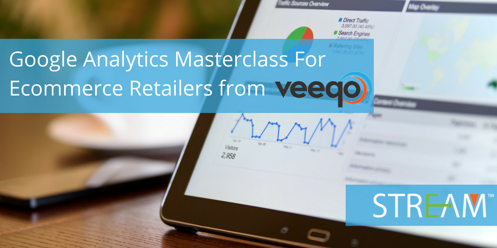 go2_stream's tweet photo. Join our Partner @Veeqo on Wednesday for a masterclass on #GoogleAnalytics for #eCommerce #Retailers: https://t.co/x9jjwpT531 https://t.co/c5Xf9kiyDe