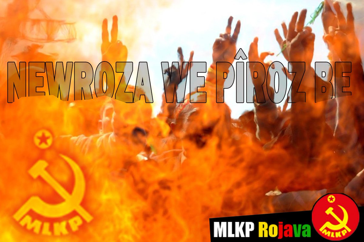 Dört parça Kürdistan, Ortadoğu halklarımızın ve tüm ezilen halkların Newroz'unu kutluyoruz.
#Newroz2017 #Özgürlük #Serhildan