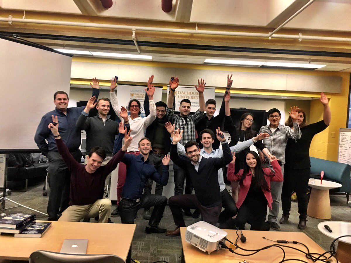 LaunchDal's tweet photo. A big thank you to @DalPres for providing extra support for our Launch Oceans teams to use for their new innovative ventures! #LaunchDal https://t.co/wvhu6HygsX