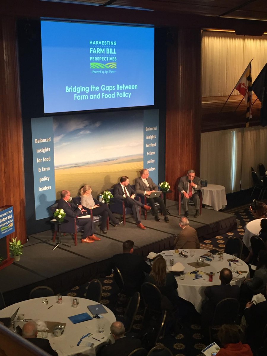 MissouriCorn's tweet photo. At the @agripulse 2018 Farm Bill summit today in D.C. If you're a corn grower, what do you need in the next farm bill? #FarmBillSummit https://t.co/iS0gbg9EZI