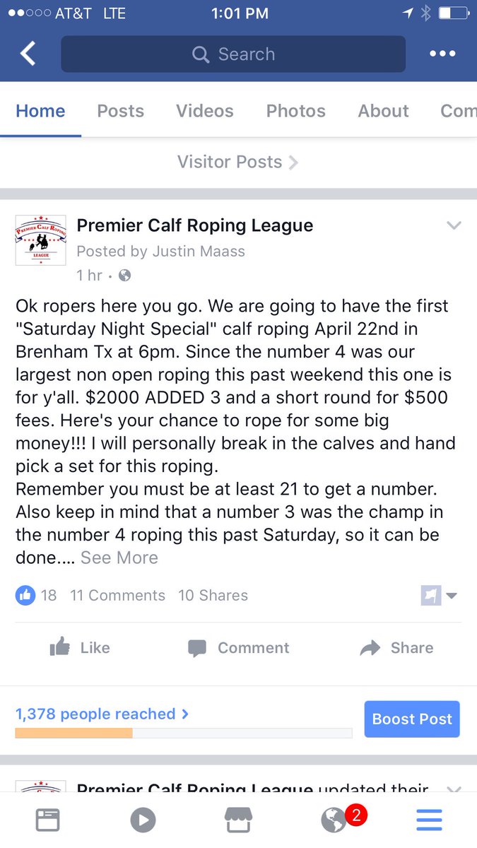 JustinMaass's tweet photo. Premier number 4 ropers. Here ya go https://t.co/bMvonPfdHm