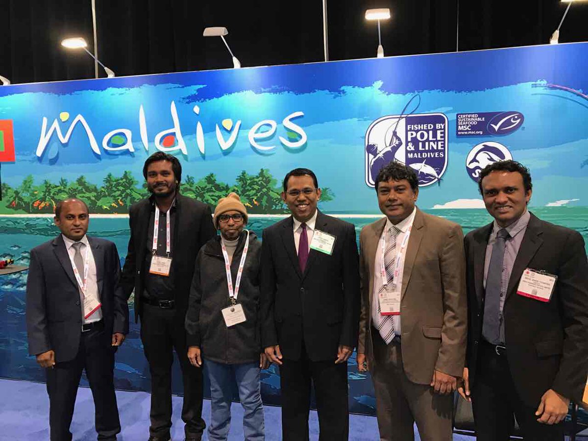 bostonshowmv's tweet photo. @sto_mkt MD @AhmedSareer  visiting @mifcomv stall at #BostonSeafoodShow https://t.co/U6qZG5ZZLq