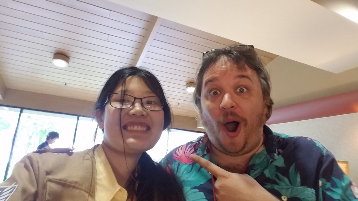 ThatFemaleGamer's tweet photo. Ahhhh @PokeKellz! @FacianeA! Yesterday was magical. ^-^ #AODSF https://t.co/LD4SMGipg3