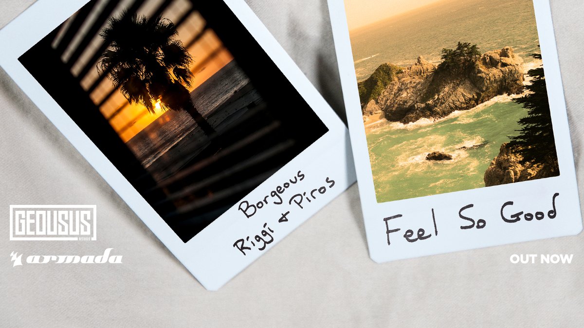 Geousus's tweet photo. OUT NOW! ‘Feel So Good’ 🙂 by @BorgeousMusic &amp; @RiggiandPiros! 🔥 Stream and Download here 👉 https://t.co/S8YAvvSOwF https://t.co/lqMTkm3NVn