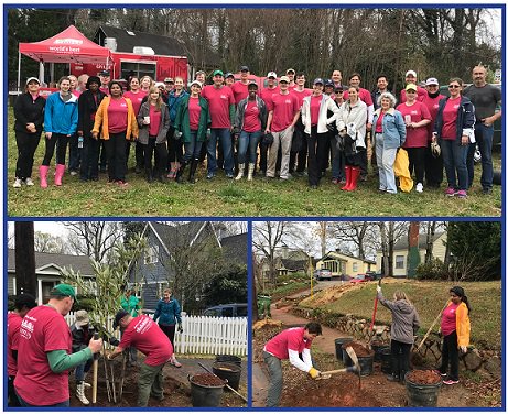 SwiftCurrie's tweet image. On Saturday, @SwiftCurrie sponsored &amp;amp; participated in @TreesAtlanta #treeplantingproject! #givingbacktothecommunity #oneprojectatatime