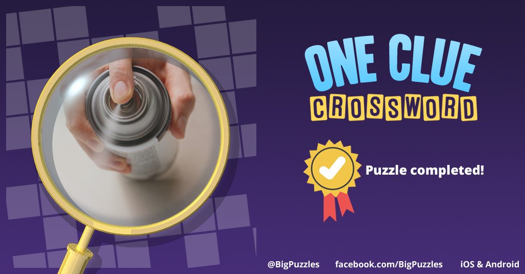 lilly0's tweet photo. I completed a puzzle in One Clue Crossword. Play now for free!
https://t.co/nHqOMdEPHK #OneClueCrossword https://t.co/aUG3EEeJjk