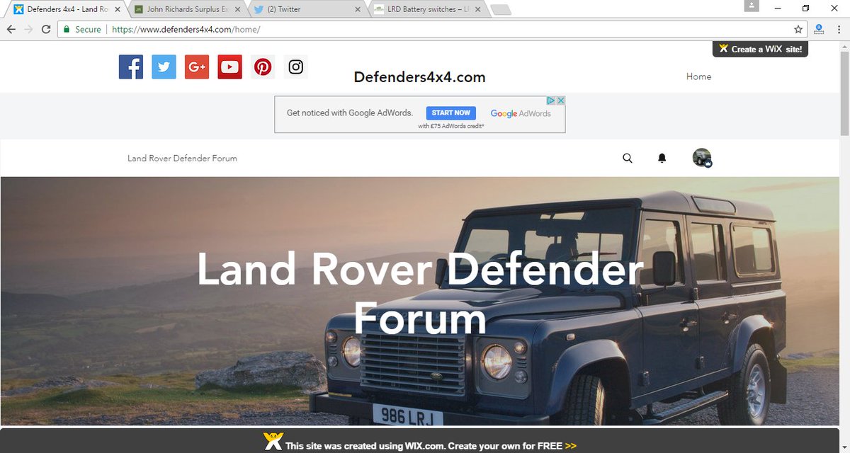 Defenders 4x4 tweet media