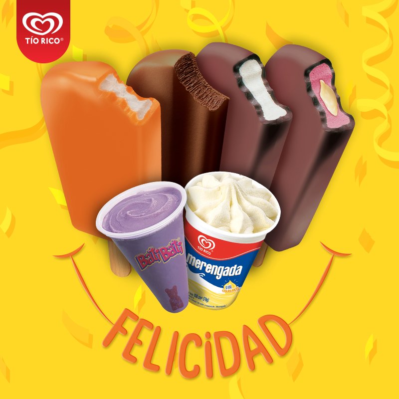 HeladosTioRico's tweet photo. El día internacional de la felicidad lo celebramos diciendo #ChaoSeriedad #DiaInternacionalDeLaFelicidad #DiaDeLaFelicidad https://t.co/0dY4ErcxFd