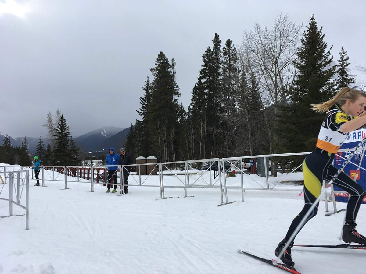 Beyond excited to race to a win in the xc-ski-cross relay w the coolest Kat around! <a href="/skinationals17/">skinationals2017</a> #madshus1906 #UofA @RanchoVignola