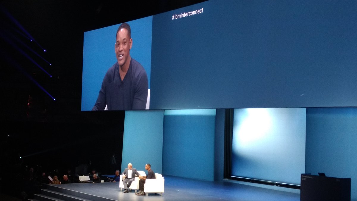 icarotech's tweet photo. Welcome to @IBMInterConnect 2017, Mr. Will Smith. We're on! #IntelligentOperations #IBMInterConnect2017 https://t.co/mf4qZ2Ia3v