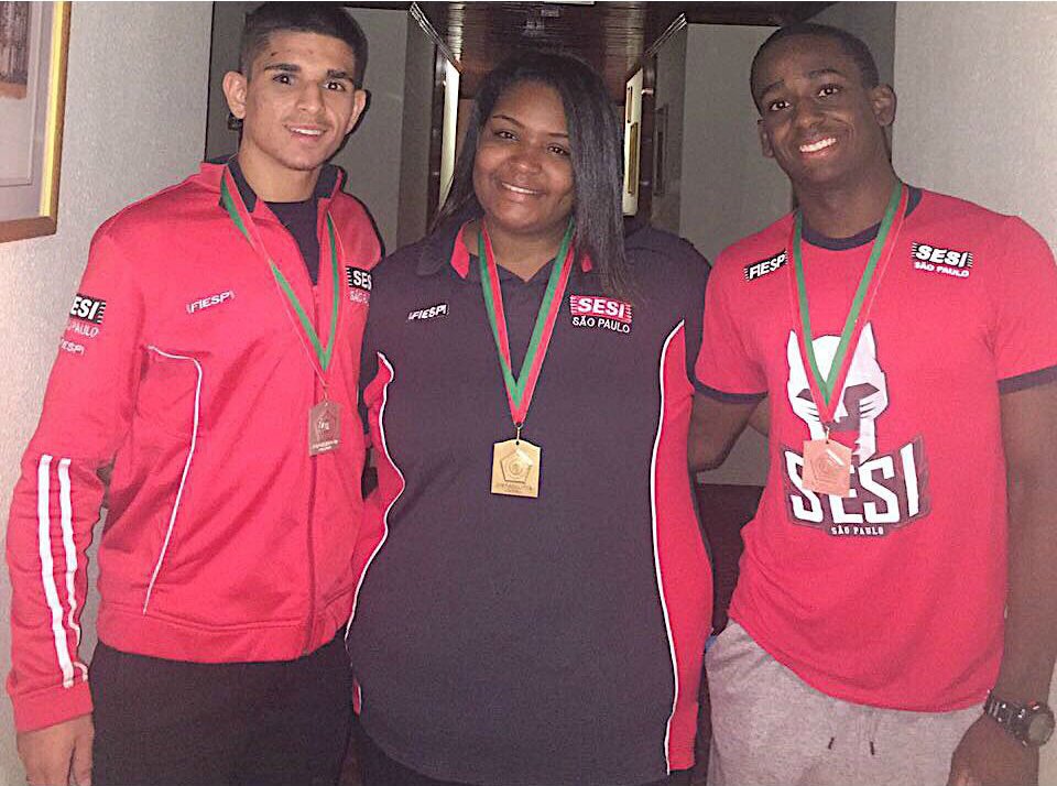 Nossos judocas brilham no Circuito Mundial em Portugal! Ellen Furtado é Ouro, Renan medalha de Prata e Michael Marcelino Bronze!! 💪#GoSesi