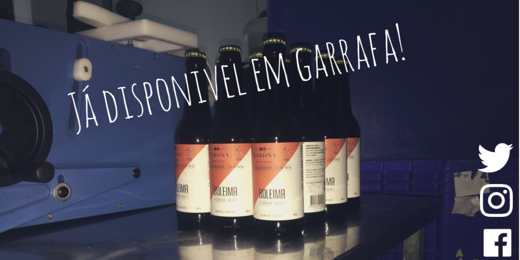 Para as noites frias da primavera! For spring coldest nights! #cervejabarona #cervejaartesanal #craftbeer #winterale #alentejo