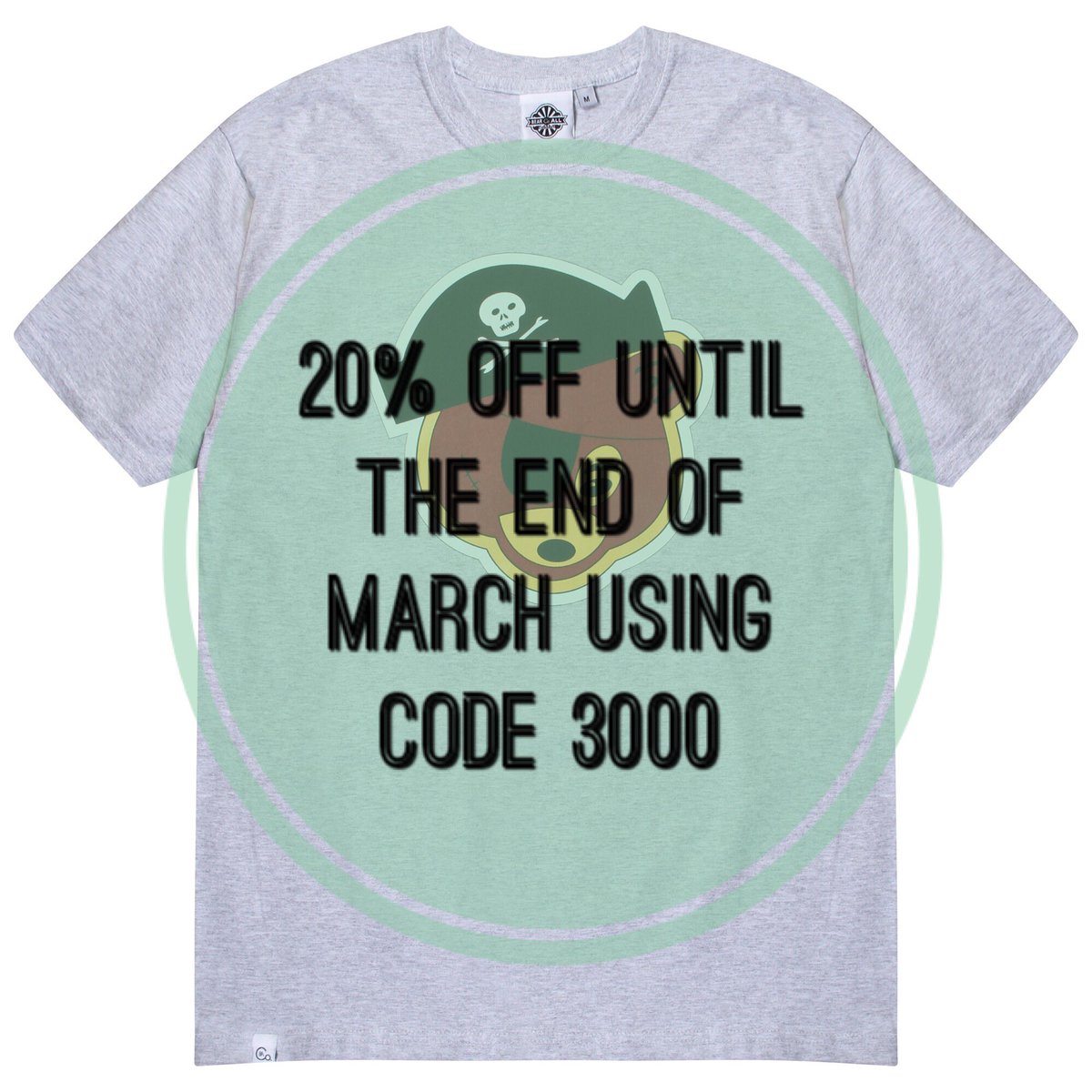 To celebrate reaching 3000 followers on Instagram we have 20% off our website using code 3000 until the end of march #Mensfashion #bape