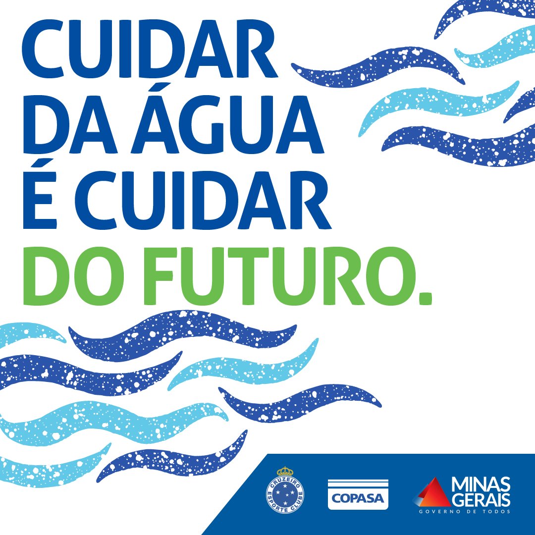 Faça um golaço! Consuma água com consciência.