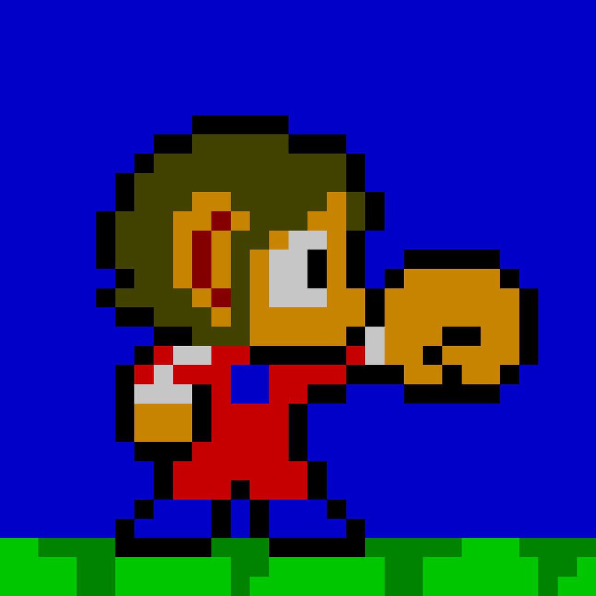 ImTheBuff1's tweet photo. Decided that my 6 day old son looks like Alex Kidd
#sega #monkeylike ๐ https://t.co/xcekJqy0yz