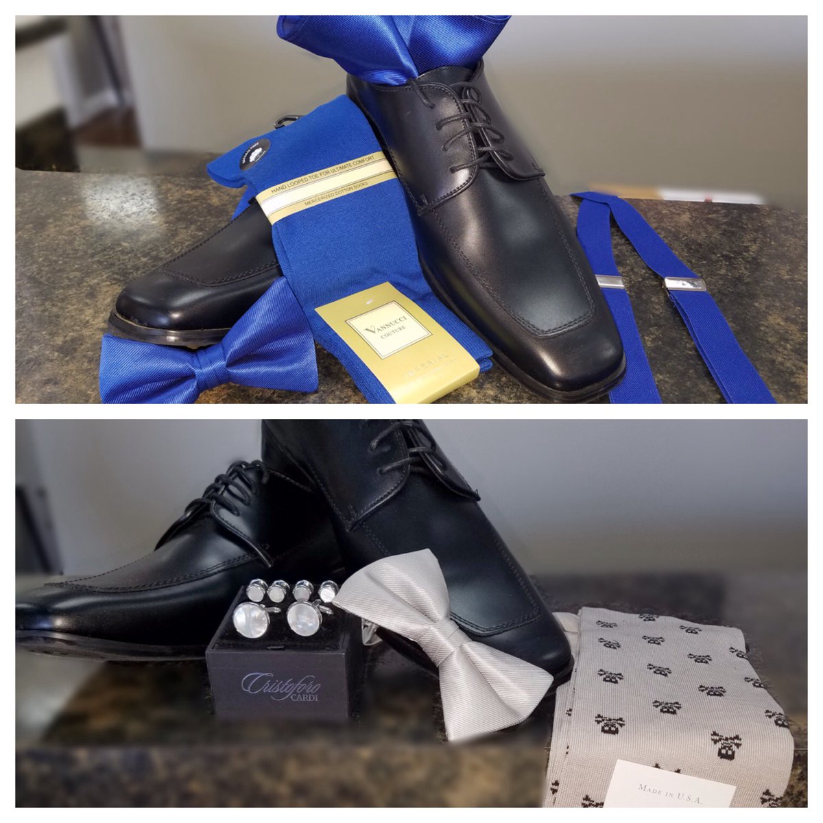 SimonsFormal's tweet photo. We have all the accessories you could need for prom!  These prom starter kits are perfect- just add a date! #prom2017 #sfwprom #prom https://t.co/WUcctJWjYB