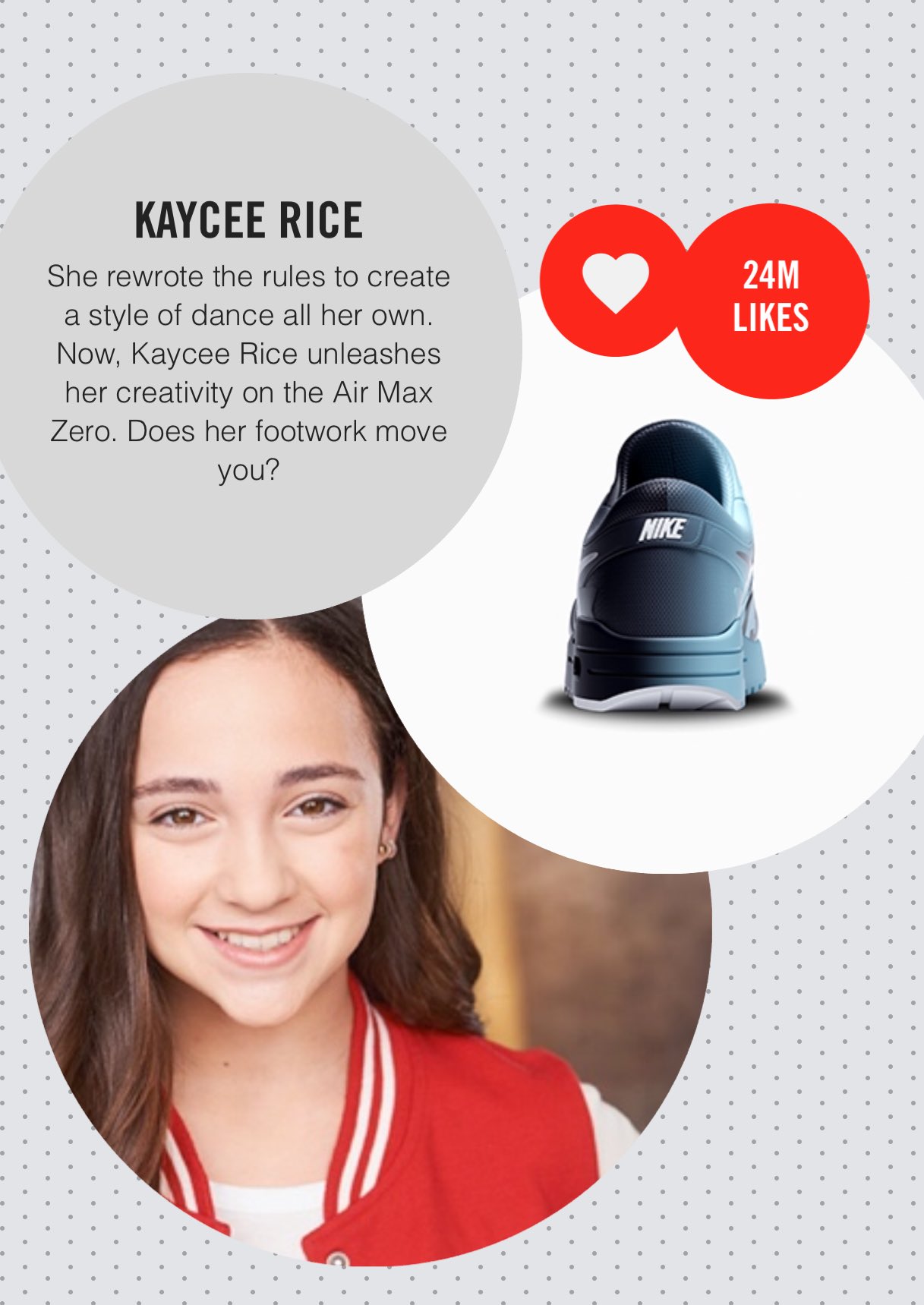 kaycee rice nike air max zero