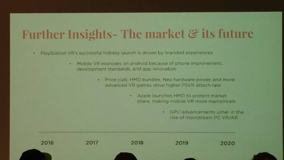 RafSchiavullo's tweet image. Further insights the Market of #VR And its future #DigitalFWD @DigitalFWD #london in progress!