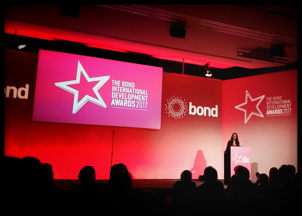 RippleEffectNGO's tweet photo. An inspiring night here @bondngo Award Ceremony. Thrilled to have @sendacow nominated for our impact. #bondconf https://t.co/waRuG53vaG