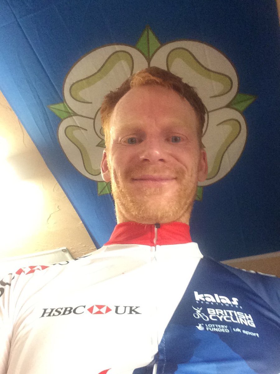 Find me a sportsman more proud of his Yorkshire birthplace than <a href="/Ed_Clancy/">Ed Clancy OBE</a> #legend
