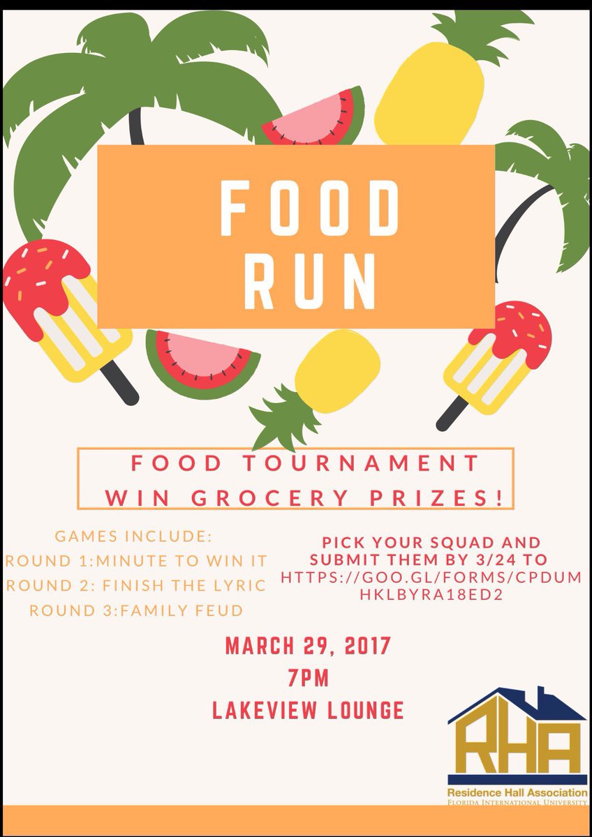 New Food Run Date! Don't miss out Panthers, this is still a 🔥 opportunity to win grocery giveaways!