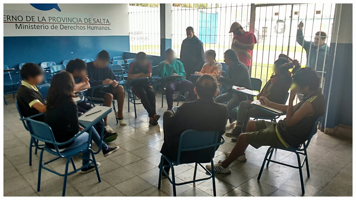 Con la grabación de un cortometraje, finalizó el Foro #JuventudesyComunicación con chicos en contexto de encierro. salta.gov.ar/prensa/noticia…