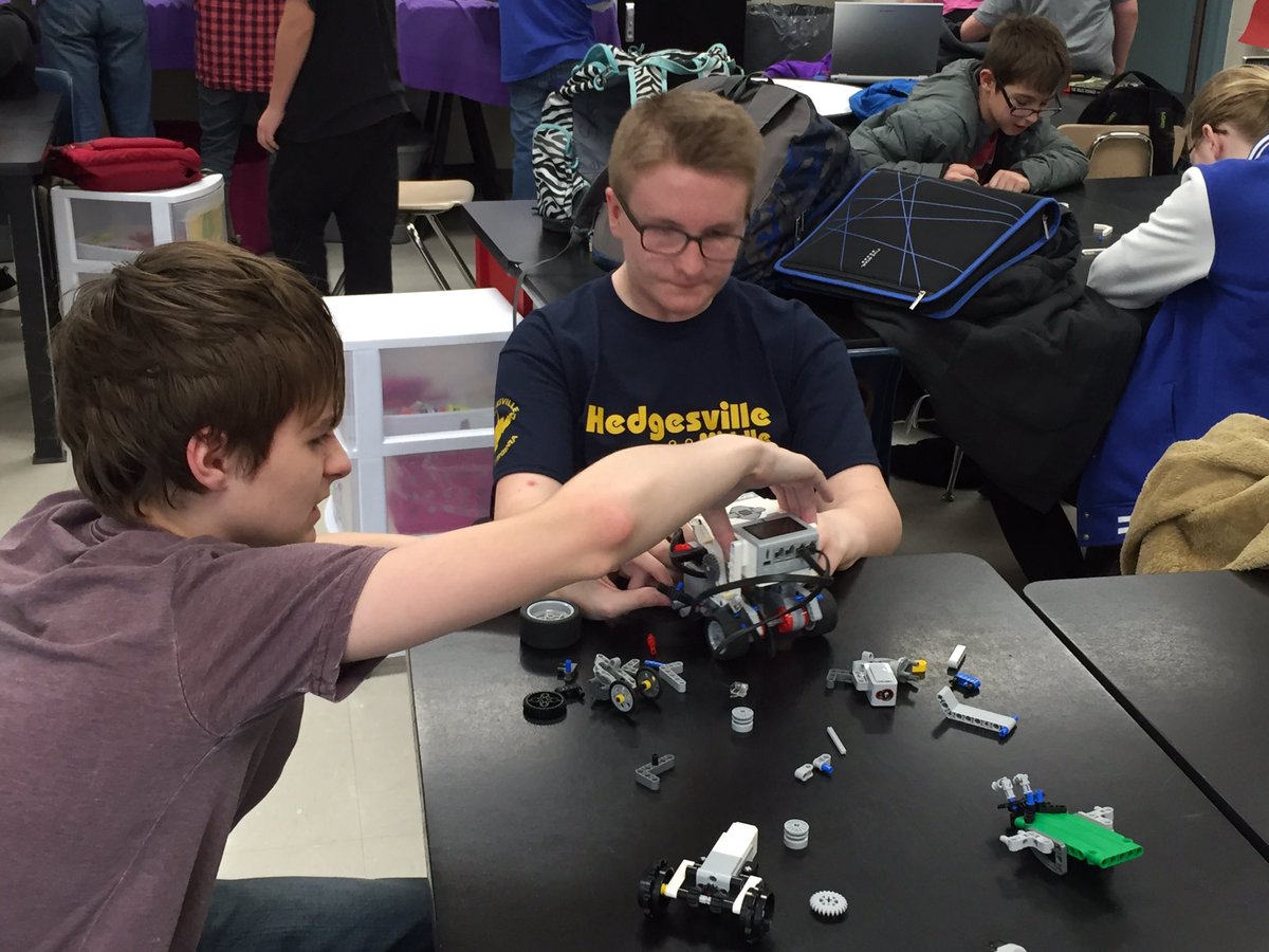 Student quote of the day: "You're the robotics Jedi, peaceful keepers of the robots."  #omgrobots
