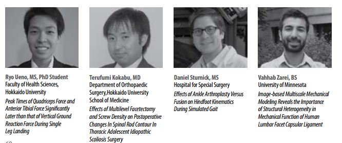 ORSsociety's tweet photo. Congrats to 2017 Force and Motion Foundation/ORS Young Scientist Travel Award recipients! @ForceandMotion #ORS2017 https://t.co/KoEBjfo4wK