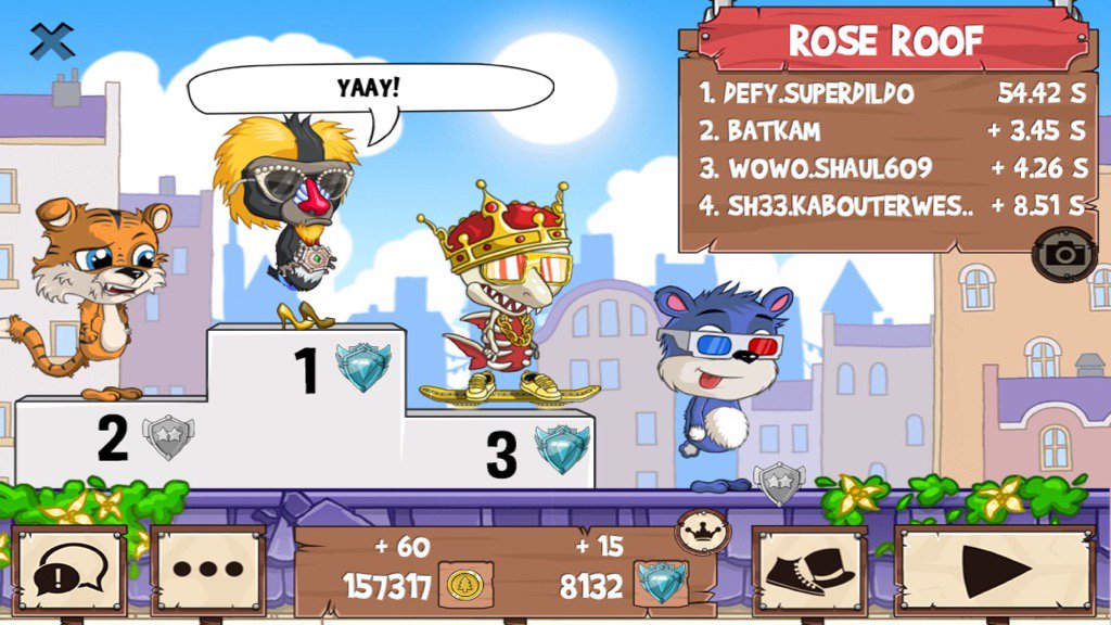yafavgirlez's tweet photo. Get on my level, son! #funrun2 #batkam #shaul609 #KabouterWesley https://t.co/J6s9UfbvJy